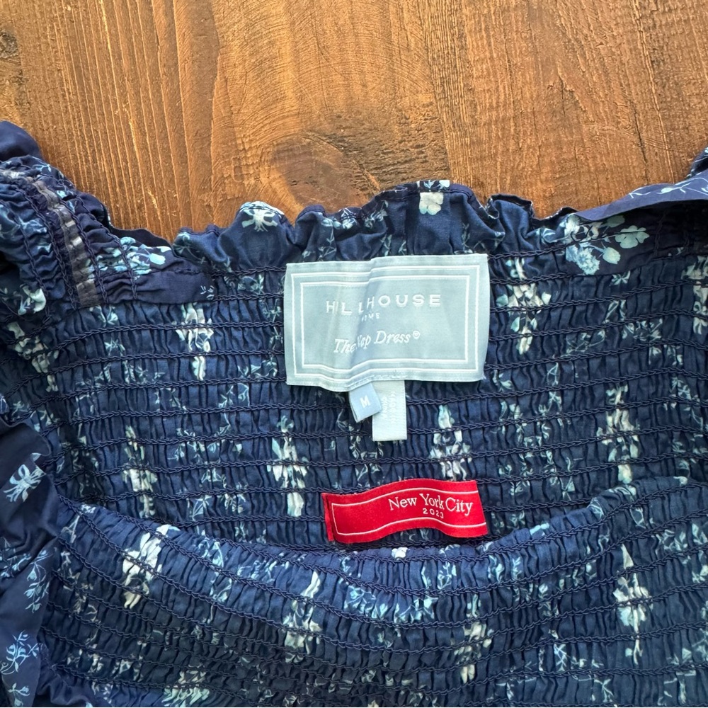 Hill House Ellie Nap Dress Navy blue trellis, New York City 2023 Edition size M - Picture 2 of 5